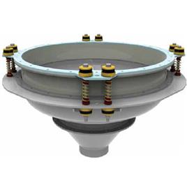 Conical Bin Activator Machine