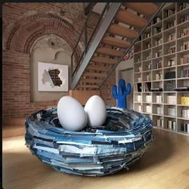 Bird's Nest Lounge Chair Sofa