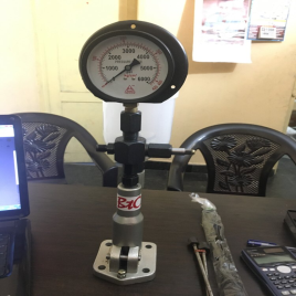 Black Analog Laboratory Injector Tester