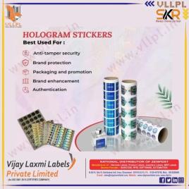 Hot Foil Labels - Black & Golden