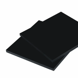 Black Delrin POM Plastic Board for Packaging