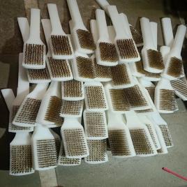 Black Brass Wire Handle Brush