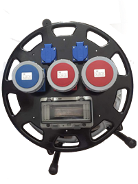 Black Cable Spool CD3