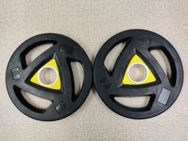 Black Cast Iron Olympic Plate - 5 Kg