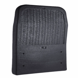 Black Cinema Chair Back Plate