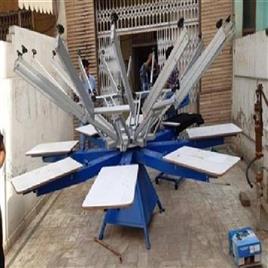 Black Cotton Manual Screen Press Machine