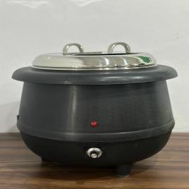 Black Fiber Electric Soup Kettle