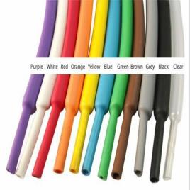 Flexible Black Heat Shrink Tube, 1.5mm-15mm