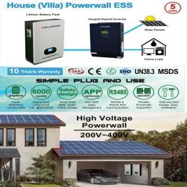 Black Lithium Power Wall Unit