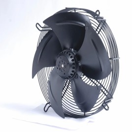 Black Metal Axial Flow Fan