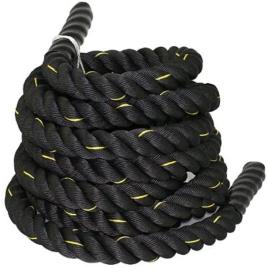 Black Nylon Battle Rope (20ft)