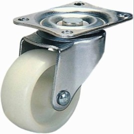 Black Nylon Trolley Caster, 32 mm, 4 Inch
