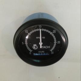 Industrial Black Analog Hour Meter