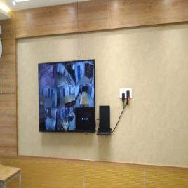 Interactive Black Plastic LCD Panel for Education/Office