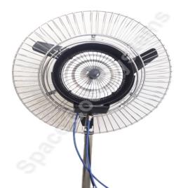 Black Plastic Air Cooling Mist Plates