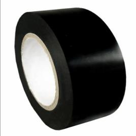 Black PVC Adhesive Tape 2"