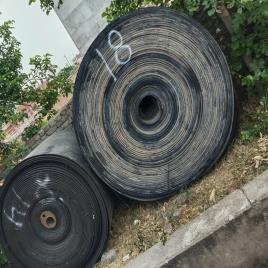 Black Rubber Abrasion Resistant Conveyor Belt (12 mm)