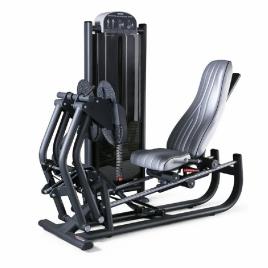 Black Seated Leg Press Fitness Equipment