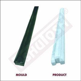 Black Synthetic Rubber Side Frame Moulds, 84"