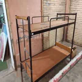 Black Twin Over Full Metal Bunk Bed