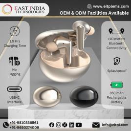 Black TWS Wireless Earphones