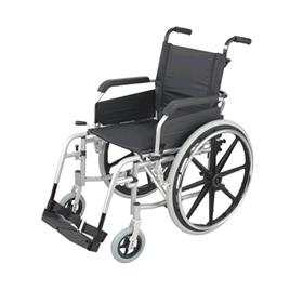 Black Manual Wheelchair SS Frame