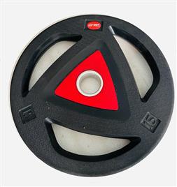 Red & Black Rubber Coated Plates