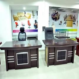 Black Customized Wood Office Furniture