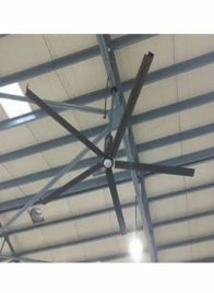 Extruded Aluminium Black HVLS Industrial Ceiling Fan