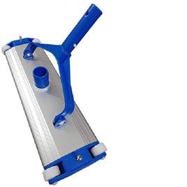Blue Aluminum Pool Cleaning Head