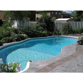 Amusement Park Ceramic Tile Pool