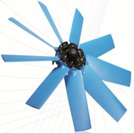 Industrial Axial Fan Blades, Blue