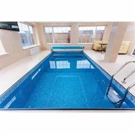 Blue Outdoor Residential FRP Pool
