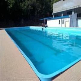 Rectangle Blue FRP Pool