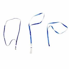 Blue PVC Plain ID Card Holder