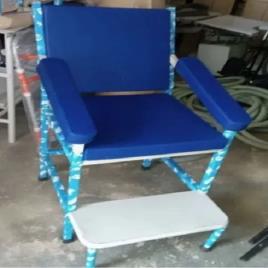 Blue Steel Blood Donor Chair
