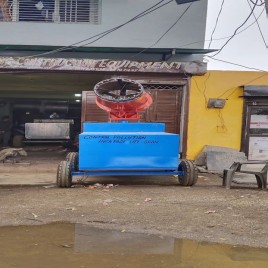 Blue Mild Steel Dust Cannon