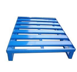 Blue Steel Construction Pallet, 2 Ton