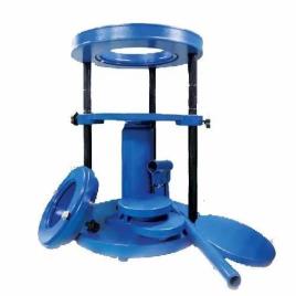 Blue Mild Steel Hydraulic Extruder Frame, Semi-Automatic