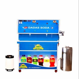 Blue Mini Automatic Soda Bottler