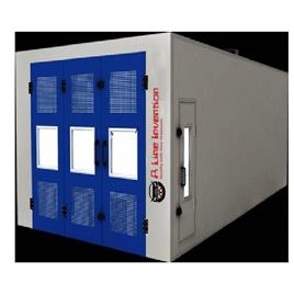 Blue Paint Booth Machine