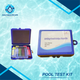 Blue Plastic Pool Test Kit, Small