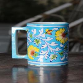 Blue Pottery Handmade Mug