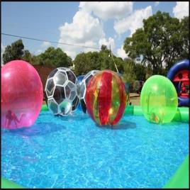 Blue Inflatable PVC Water Ball