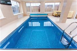 Blue Chemical Dosing Trolley