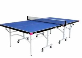 Metco Blue Wood Table Tennis Surface