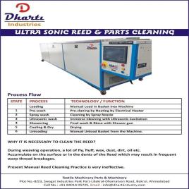 Blue Ultrasonic Reed Cleaner