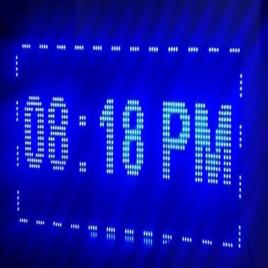 Wall Mounted P10 LED Scrolling Display