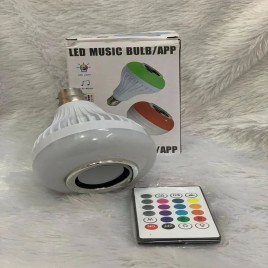 Bluetooth Speaker with LED Bulb, Home Use
