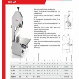 Standard Bone Saw Machine